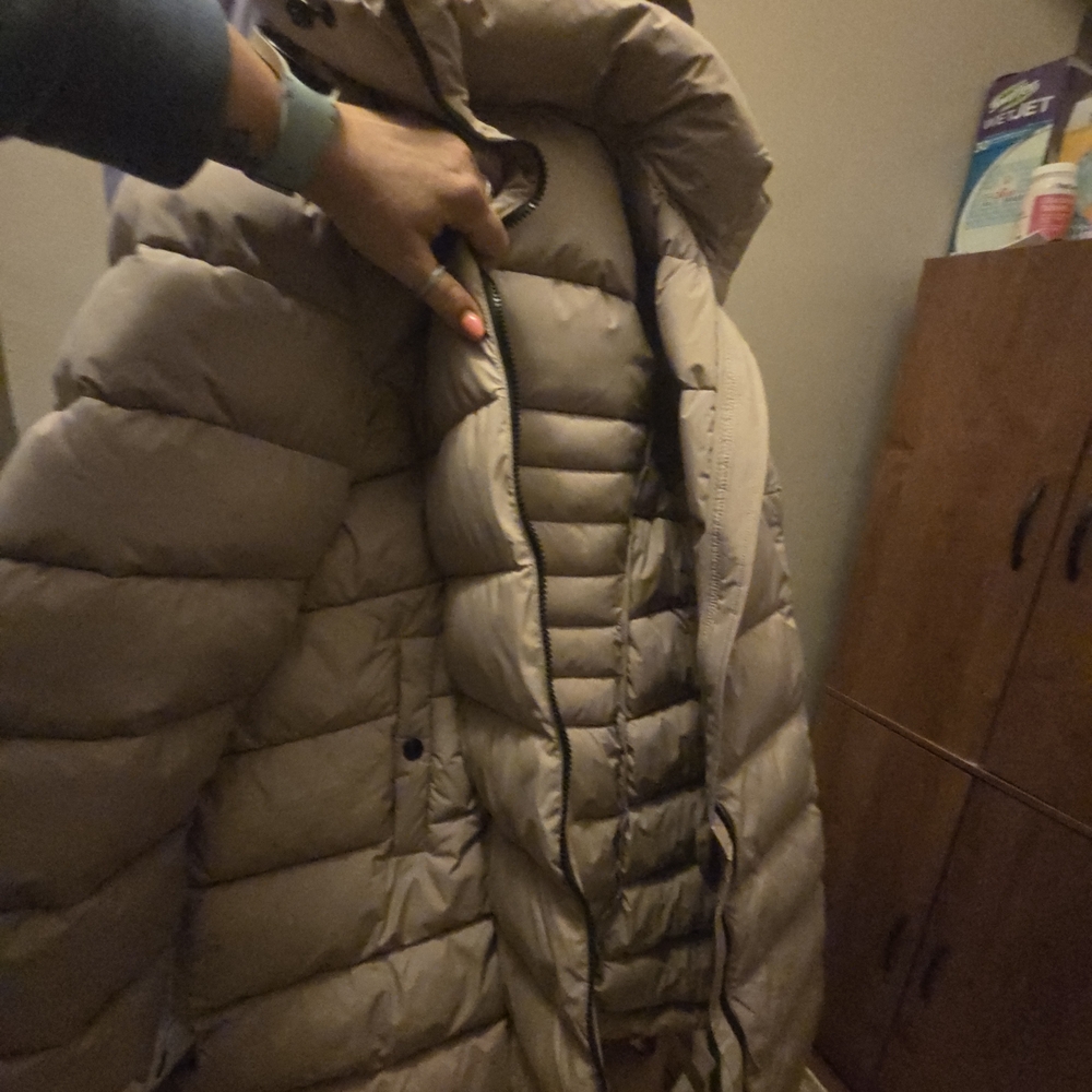 BCBGeneration Tan Puffer Jacket - image 2